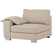 vtwonen Lazy 1-Zits Element met arm links - Bouclé - Naturel