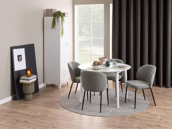 Giga Living - Eetkamerstoel Santiago Grijs - Set van 2