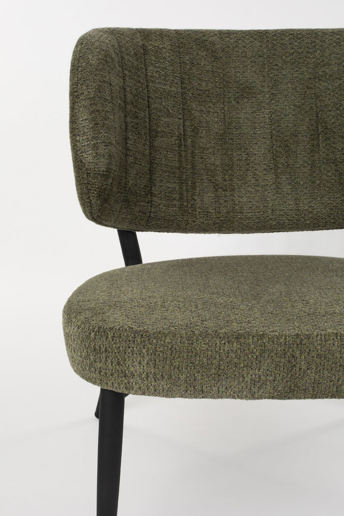 Housecraft Sanne Fauteuil Groen Grijs - Set van 2