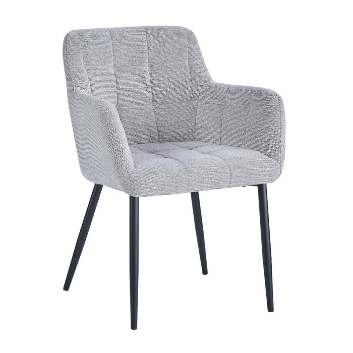 Livingfurn - Eetkamerstoel Beige - Zithoogte 51cm - Bronco - Set van 2