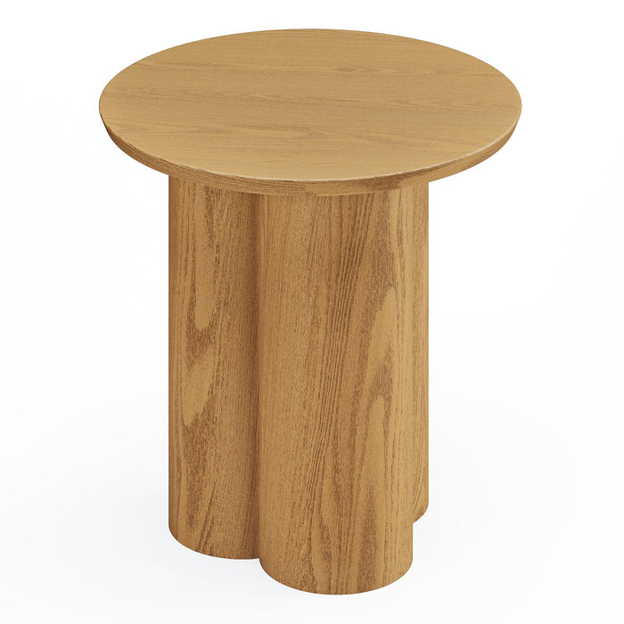 Licht houten salontafel met 45 cm blad