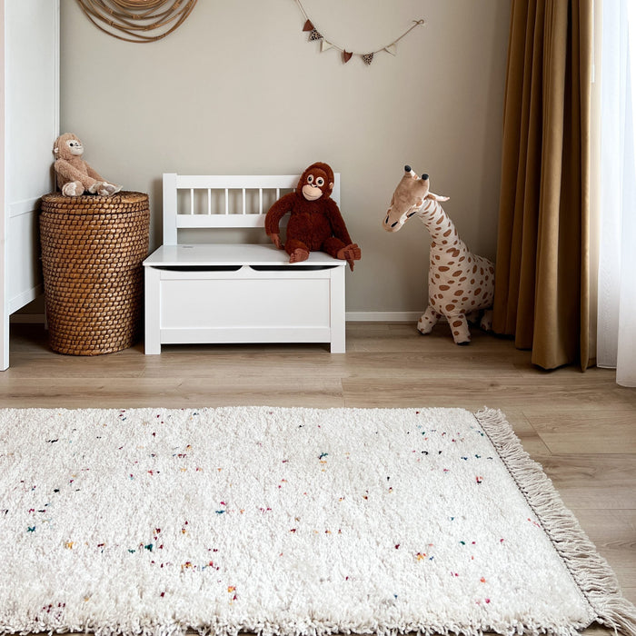 Mrcarpet kindervloerkleed stippen multi 120x170cm