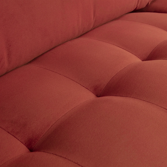 WOOOD Rodeo Classic 2,5-zitsbank - Velvet - Chestnut