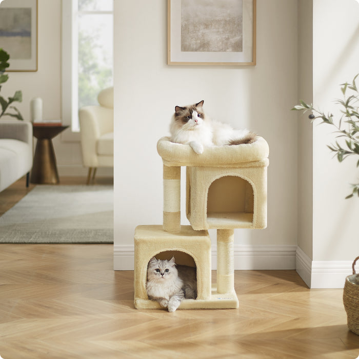 ACAZA Krabpaal - Krabpaal voor Katten - Beige - 65 cm hoog