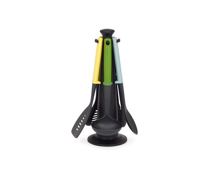 Joseph Joseph Duo Opal - Keukenhulpen Carrousel Set van 6 Stuks