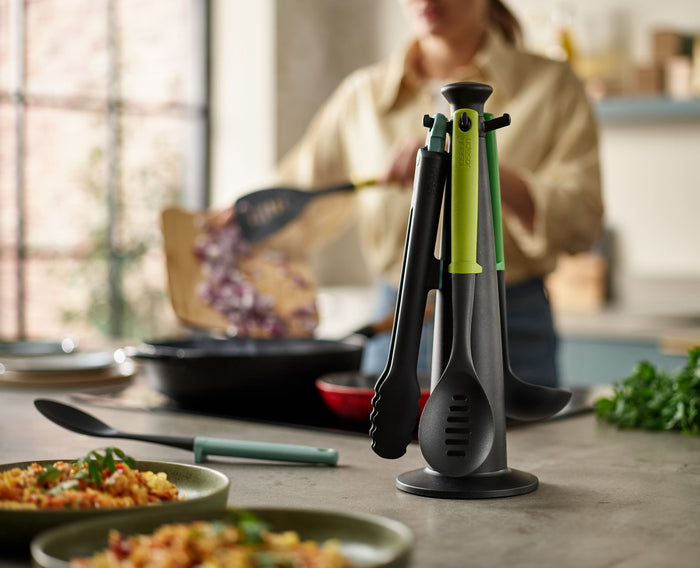 Joseph Joseph Duo Opal - Keukenhulpen Carrousel Set van 6 Stuks