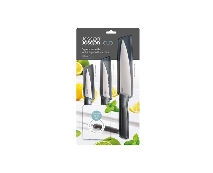 Joseph Joseph Duo Opal - Messen met Steun Set van 3 Stuks
