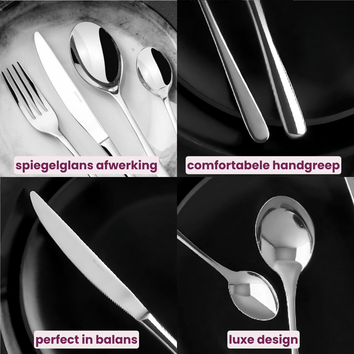 Sambonet Bestekset Taste - Champagne - 36 delig | 6 personen