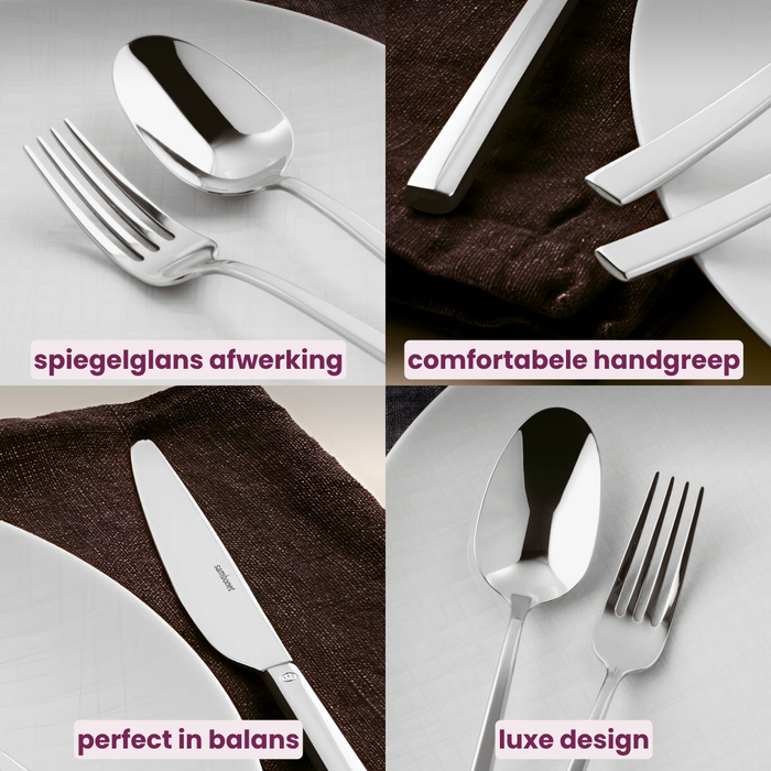 Sambonet Bestekset Rock - Koper - 60-delig | 12 personen