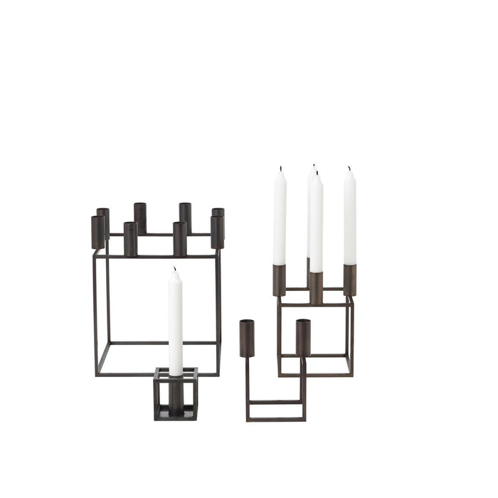 Audo Copenhagen Kubus 4 kandelaar wit