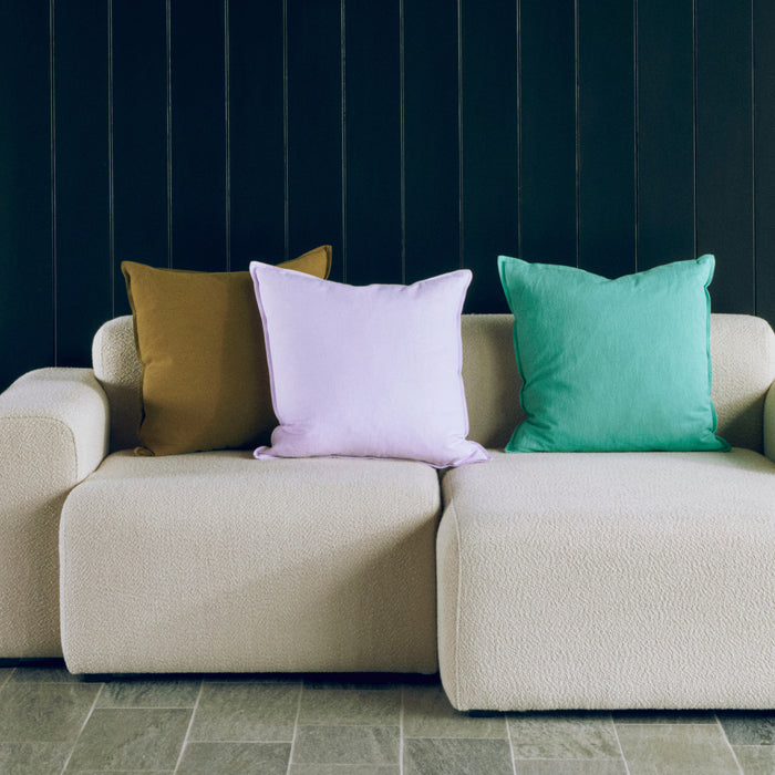 HAY Linen Kussenhoes 50 x 50 - Lavendel