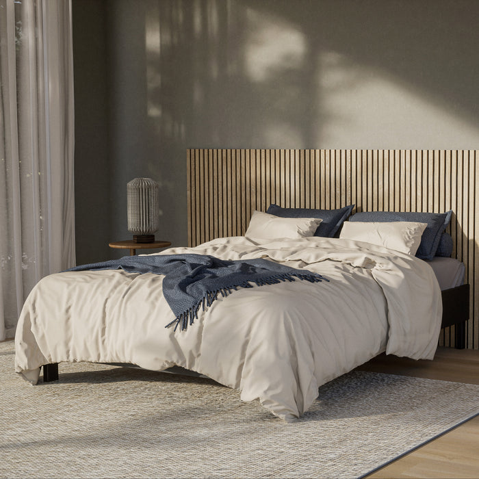 by fonQ Fresh Dekbedovertrek 200 x 200/220 cm - Dusty Sand