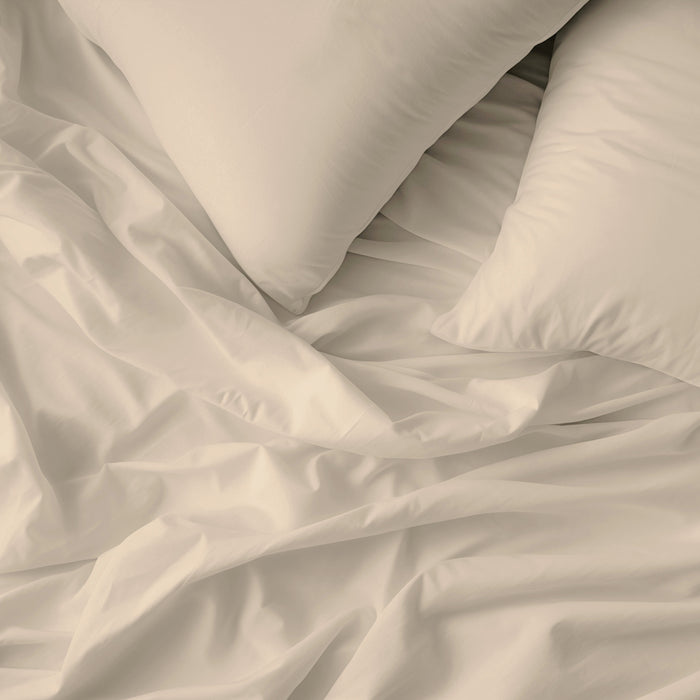 by fonQ Fresh Dekbedovertrek 240 x 200/220 cm - Dusty Sand