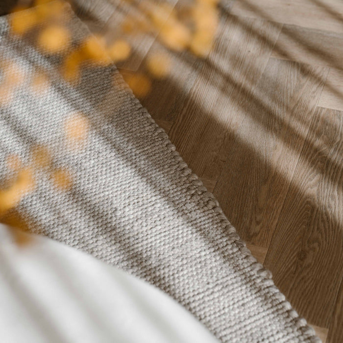 Mrcarpet Wollen vloerkleed Lichtgrijs Gotland 200x290cm (populair)