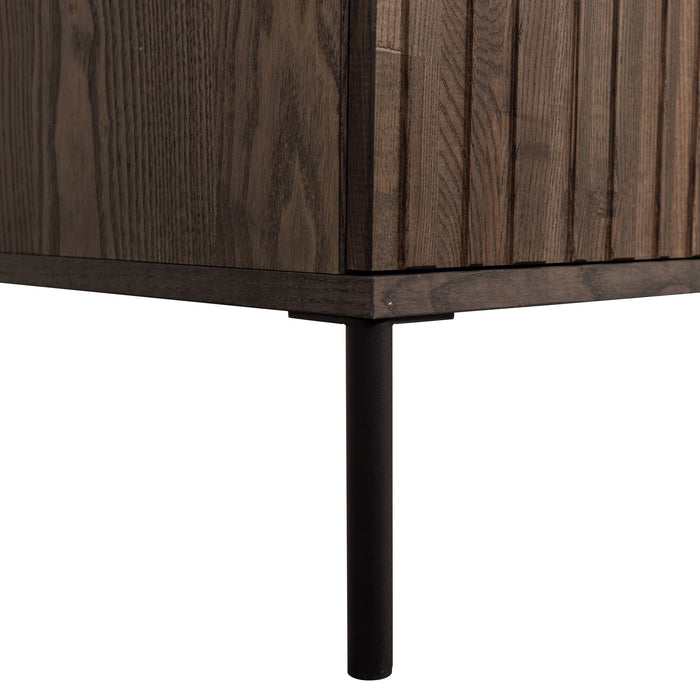 WOOOD New Gravure Tv-meubel B 100 cm - Essen - Espresso