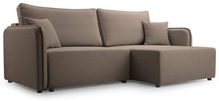 NADUVI Collection Hoekslaapbank Juni recht met opbergvak