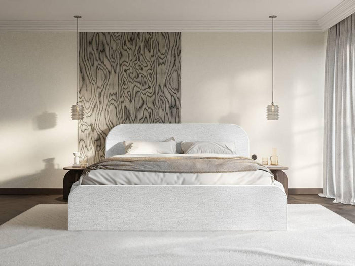 NADUVI Collection Bedframe Carina 160 x 200 met opbergvak chenille