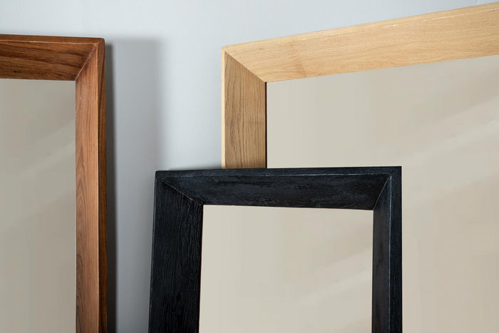 PTMD Spiegel Chevar - 70x13x160 cm - Hout - Zwart