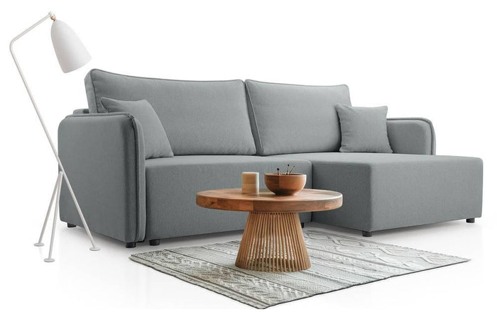 NADUVI Collection Hoekslaapbank Juni recht met opbergvak