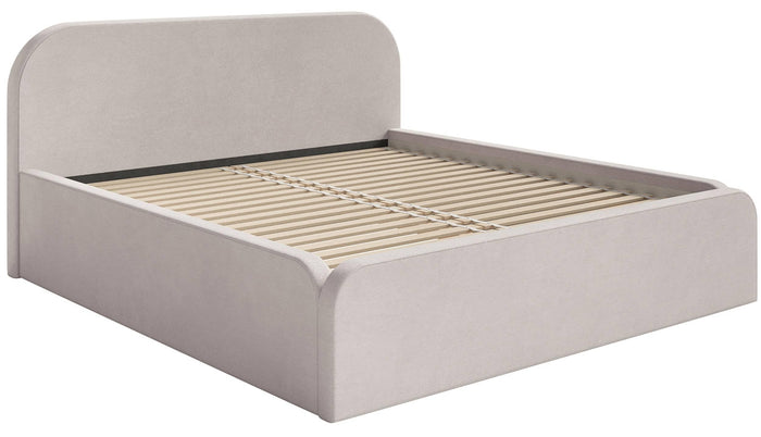 NADUVI Collection Bedframe Carina 200 x 200 fluweel