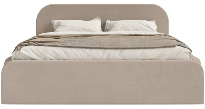 NADUVI Collection Bedframe Carina 160 x 200 met opbergvak fluweel