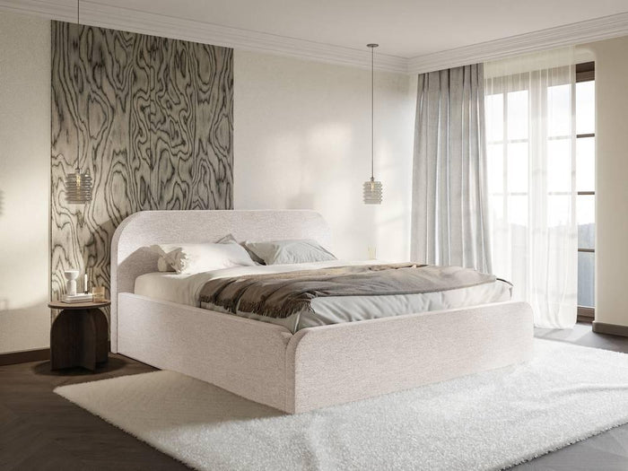 NADUVI Collection Bedframe Carina 200 x 200 chenille