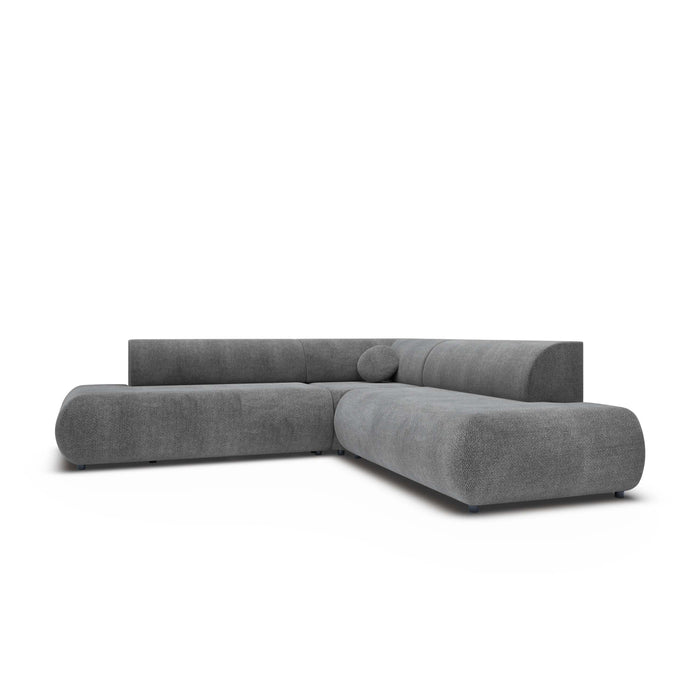 by fonQ Wisp Hoekbank Links/Rechts met Slaapfunctie - Chenille - Antraciet