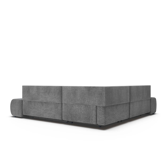 by fonQ Wisp Hoekbank Links/Rechts met Slaapfunctie - Chenille - Antraciet