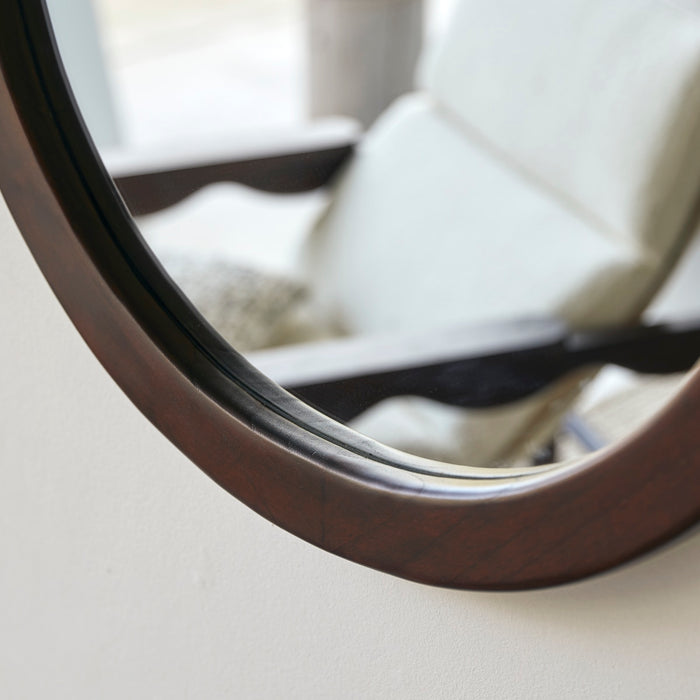 Tikamoon - Spiegel in mindihout 80x50 cm Agate