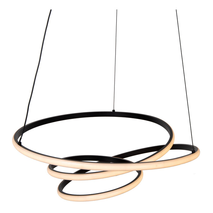 Lucide ESPIRAL Hanglamp - Zwart