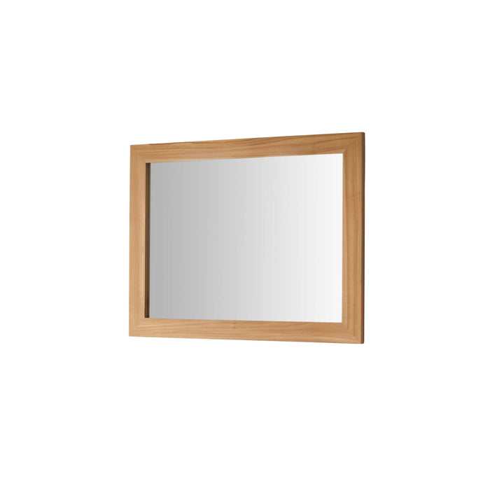 Tikamoon - Teakhouten decoratieve spiegel 120x90 cm Tona