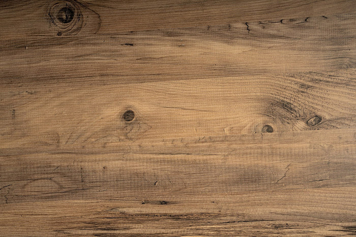 Giga Meubel - Bureau Naturel Hout - 240x60x74cm - Twin