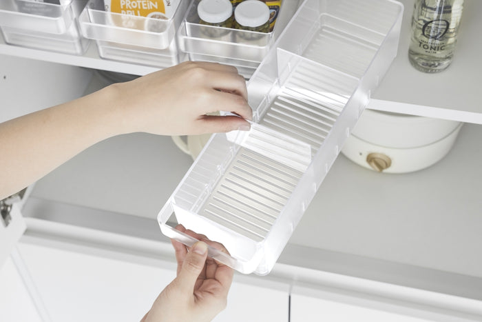 Yamazaki Koelkast Organizer - Tower - Wit