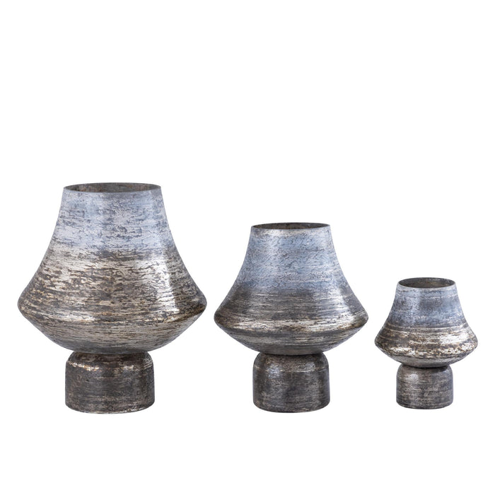 PTMD Soroosh Grey Glass Stormlight On Base M