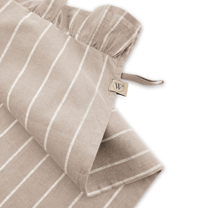 Walra Lovely Linen Ruffles Keukenset 3 st. - Naturel