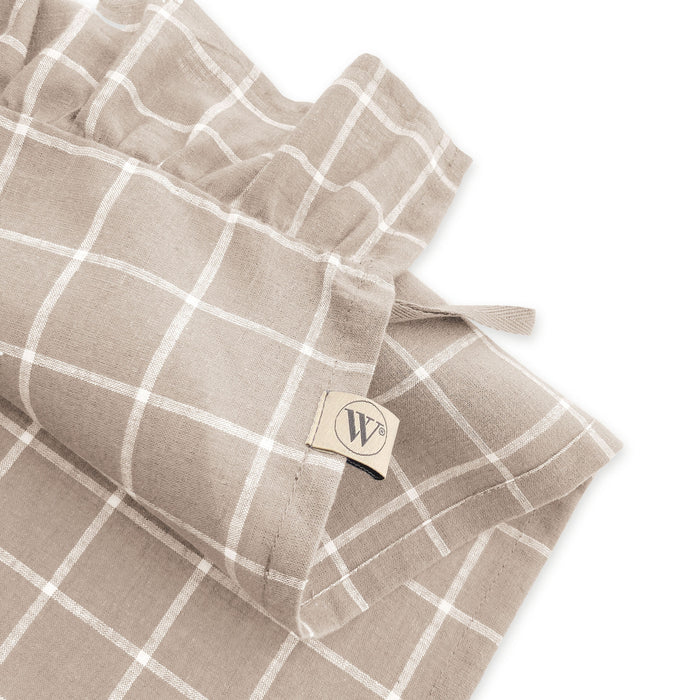 Walra Lovely Linen Ruffles Keukenset 3 st. - Naturel