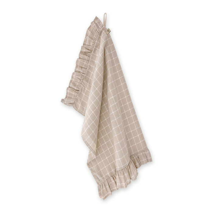 Walra Lovely Linen Ruffles Keukenset 3 st. - Naturel