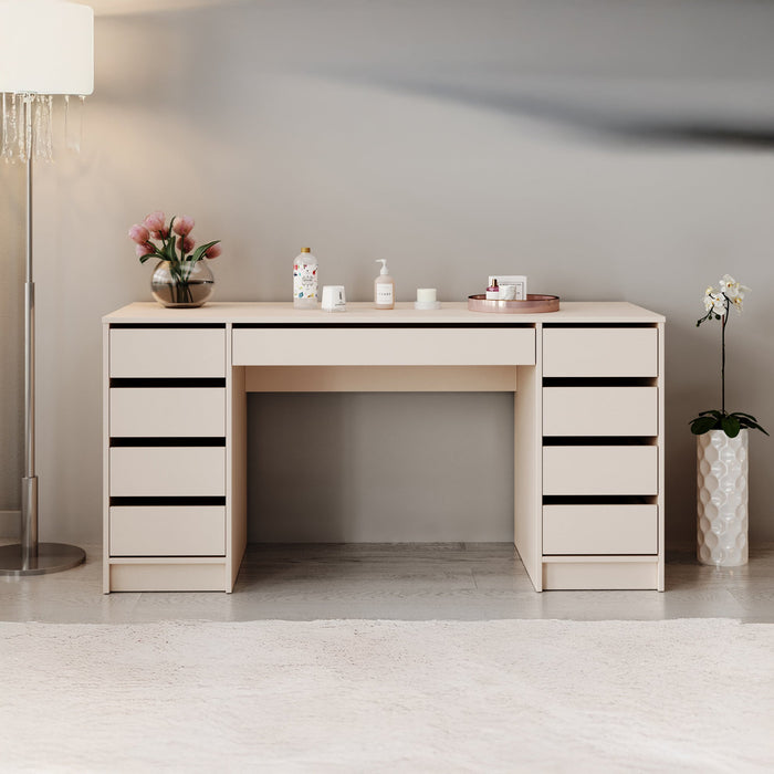 Meubella - Kaptafel Arco 2 - Beige - 154 cm