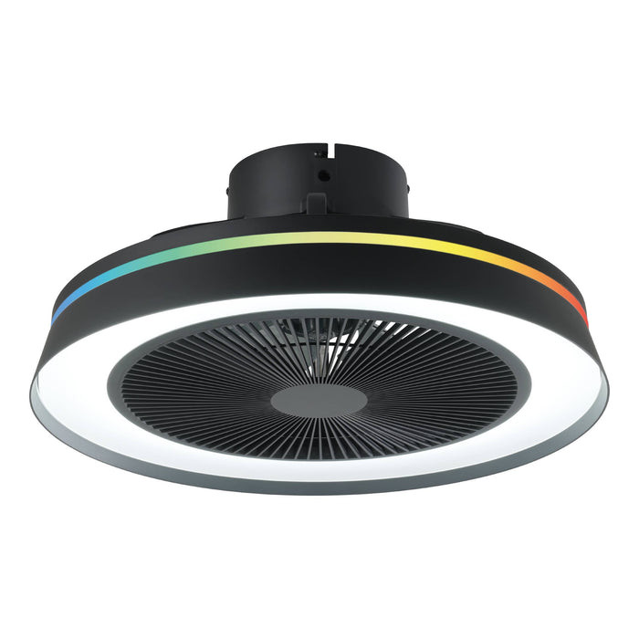 EGLO Vallonia Plafondventilator met lamp - Ø 48 cm - 3 snelheden - RGB