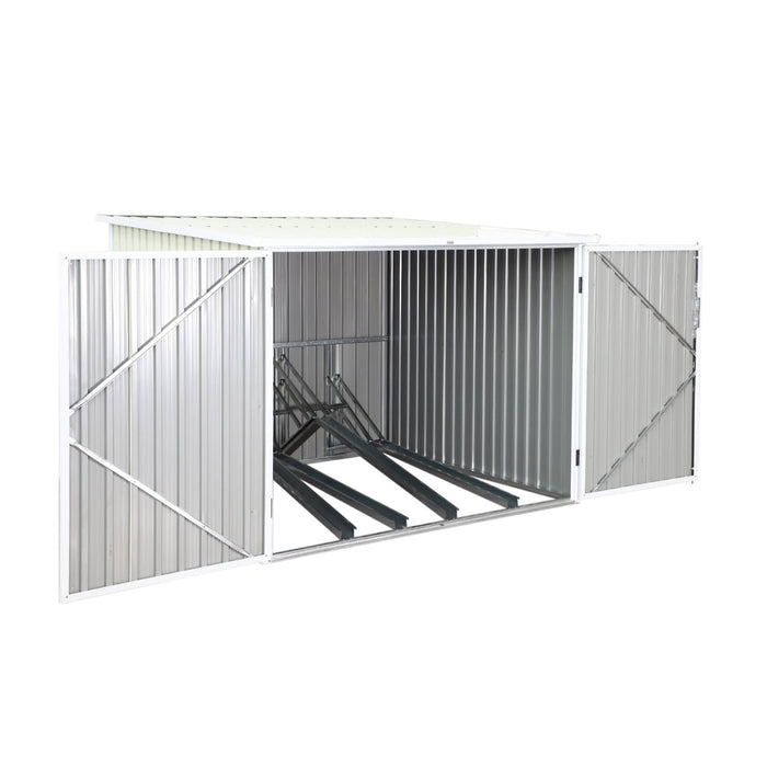 sweeek - Fietsenstalling van verzinkt staal met bevestigingskit - 4