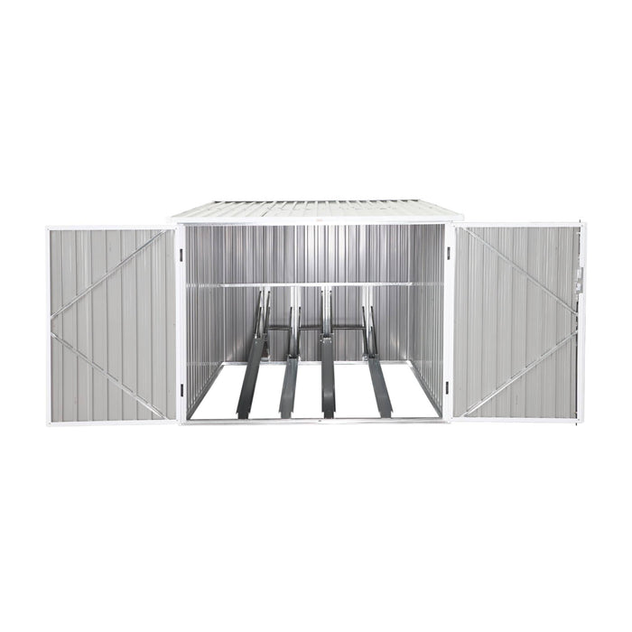 sweeek - Fietsenstalling van verzinkt staal met bevestigingskit - 4