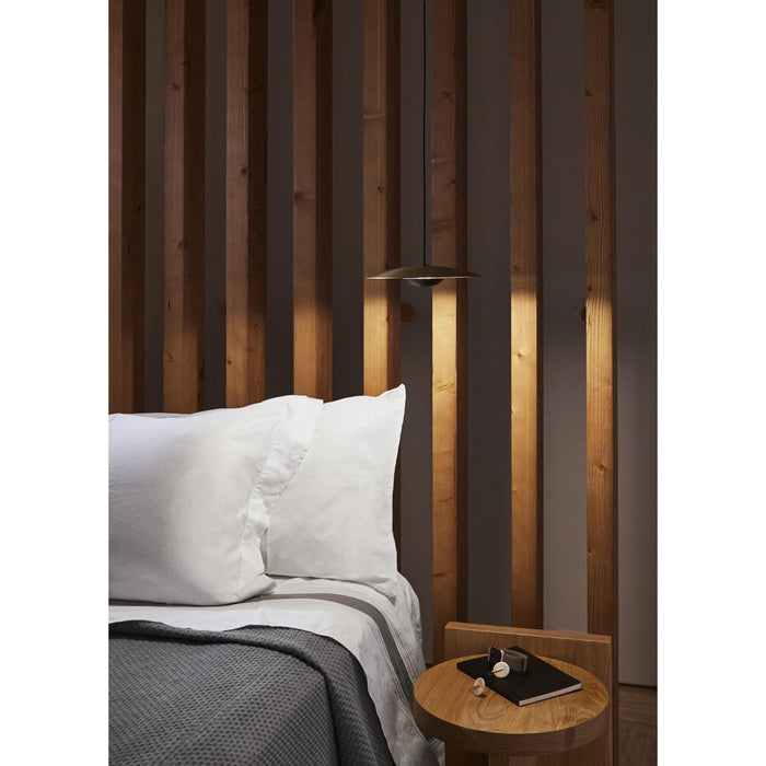 Marset Ginger 20 hanglamp LED Ø19.5 messing|wit