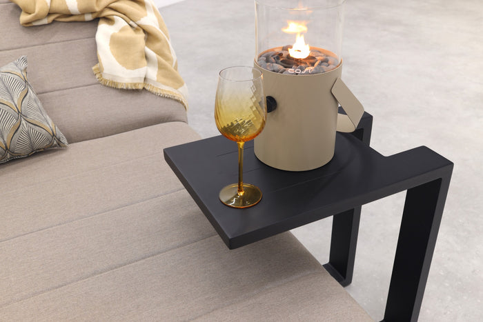 VDG Mexico ligbed 200x85 cm. + bijzettafel - Sunbrella|Taupe