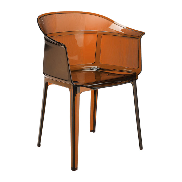 Kartell Papyrus Eetkamerstoel - Amber