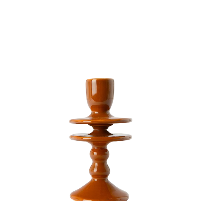 Sissy-Boy Oranje ruffle kandelaar large