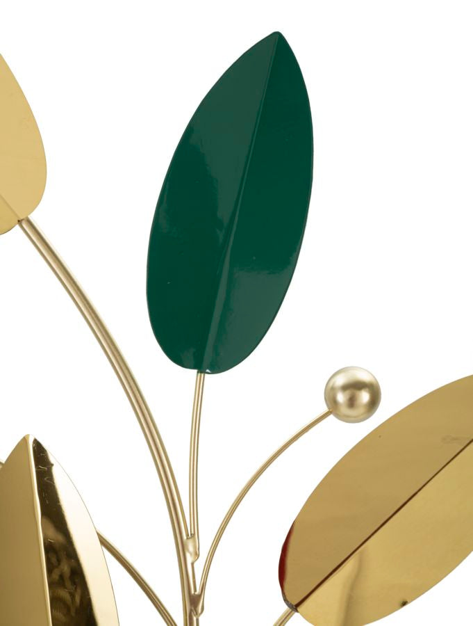 Decoratief paneel in 3D bladeren cm 59x3,8x98,4