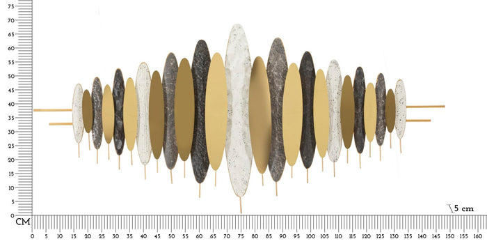 Abstract 3D decoratief paneel cm 149x5x70