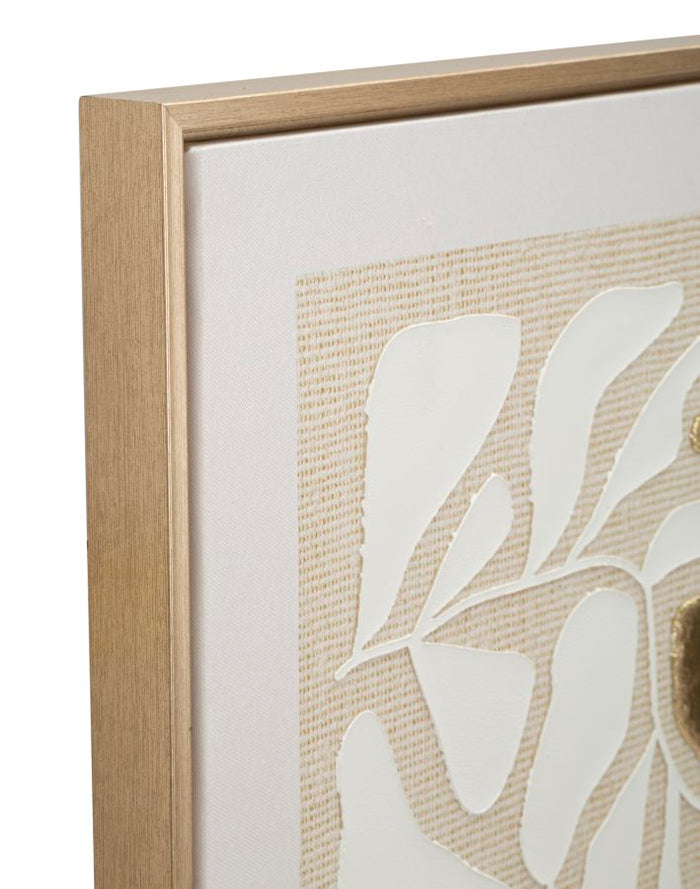 Schilderij op canvas met lijst cm 50x3x70