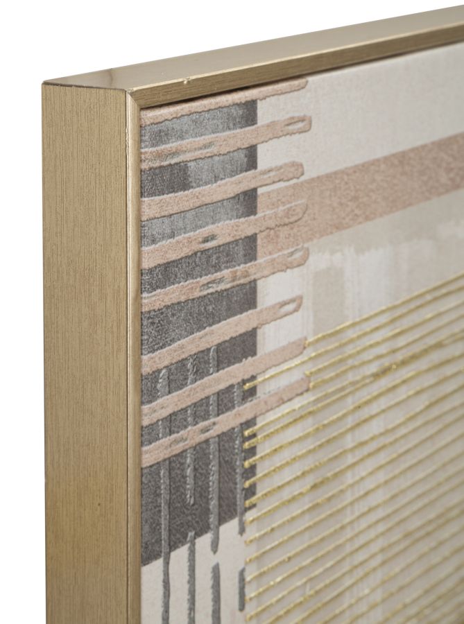 Canvasprint met lijst 60x3x60 cm