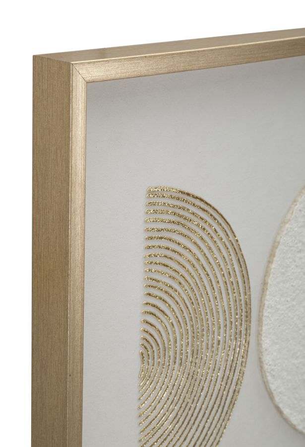 Canvasprint met lijst 60x3x60 cm